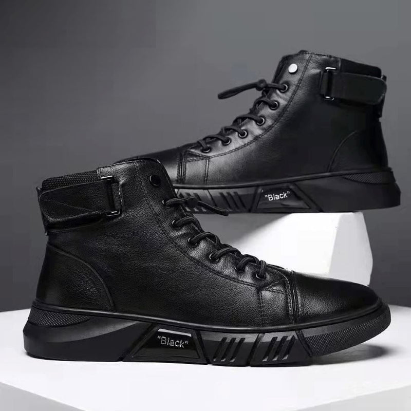 Bota Masculina de Couro Genuíno Filippo - Conforto e Estilo para o Seu Dia a Dia