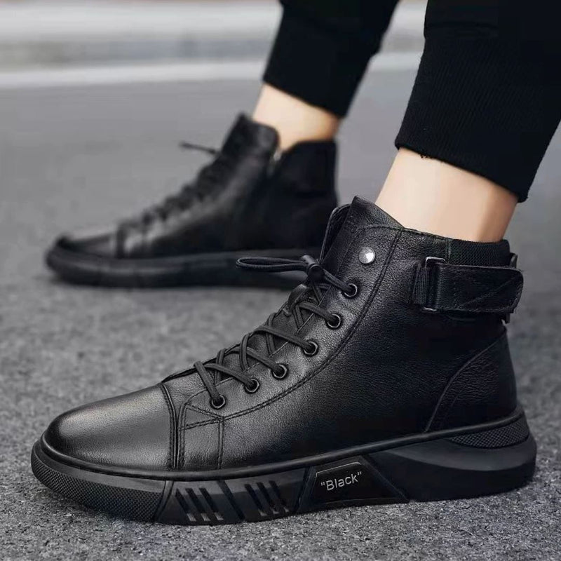 Bota Masculina de Couro Genuíno Filippo - Conforto e Estilo para o Seu Dia a Dia