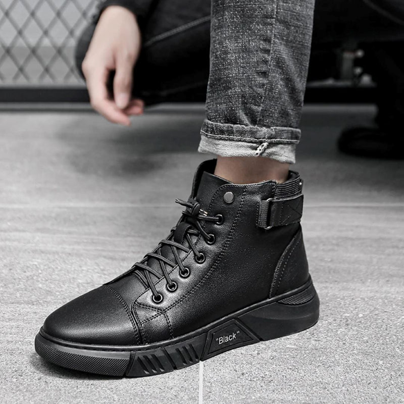 Bota Masculina de Couro Genuíno Filippo - Conforto e Estilo para o Seu Dia a Dia