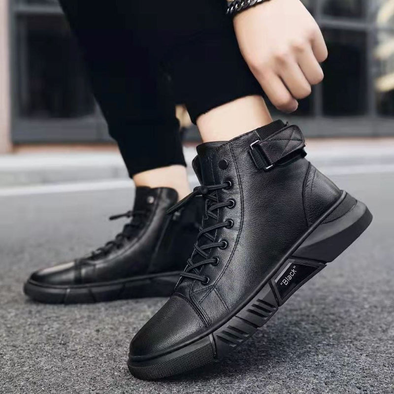 Bota Masculina de Couro Genuíno Filippo - Conforto e Estilo para o Seu Dia a Dia