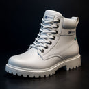 Bota Masculino Coturno Branco Urban Comfort