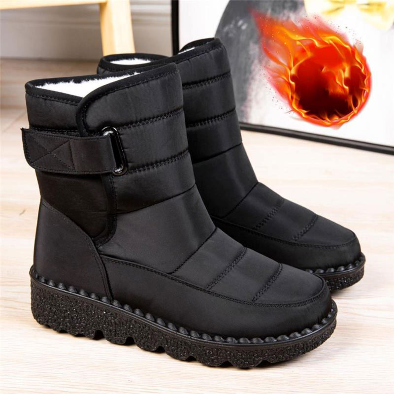 Bota para o Frio Impermeável Cano Médio Frozen