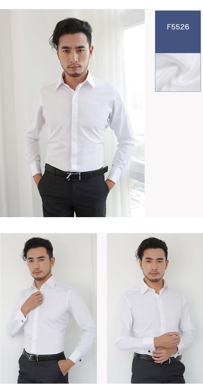 Camisa Social Masculina Branca Slim