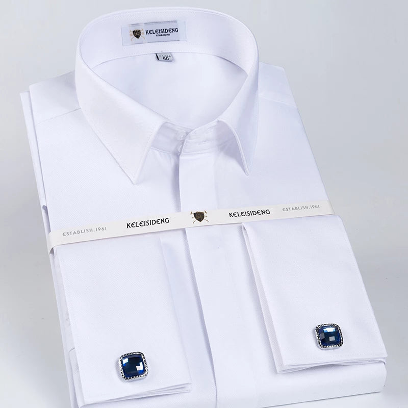 Camisa Social Masculina Branca Slim