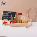 Brinquedo de Medicina Infantil em Madeira e Silicone - Descubra a Diversão na Hora de Brincar de Médico