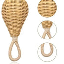Brinquedo Sensorial Infantil em Rattan com Chocalho – Estímulos que Encantam e Desenvolvem