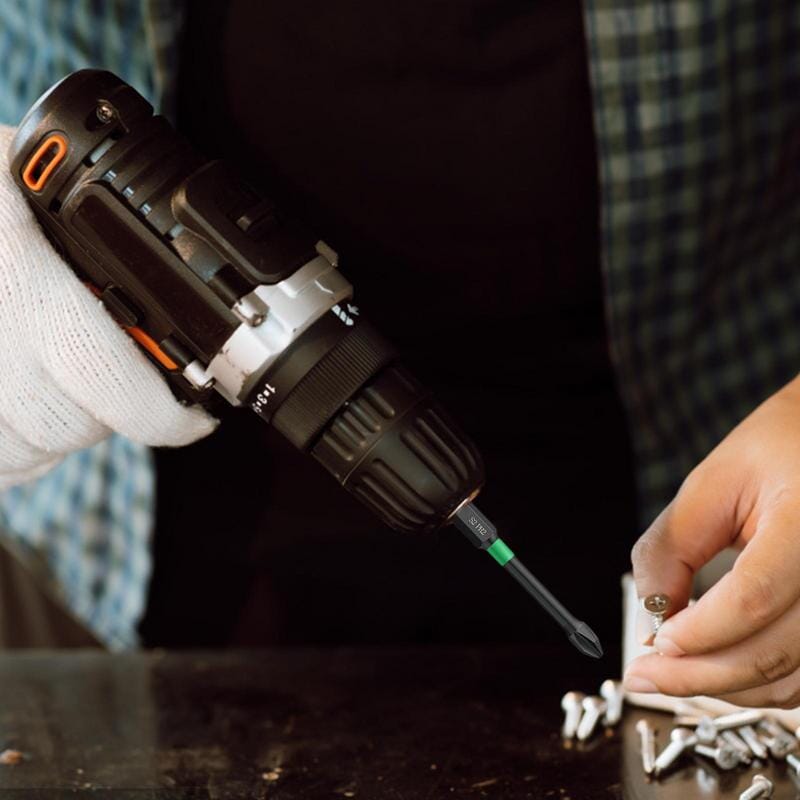 Broca de Parafusamento Magnética com Alta Resistência e Prendedor Antideslizante