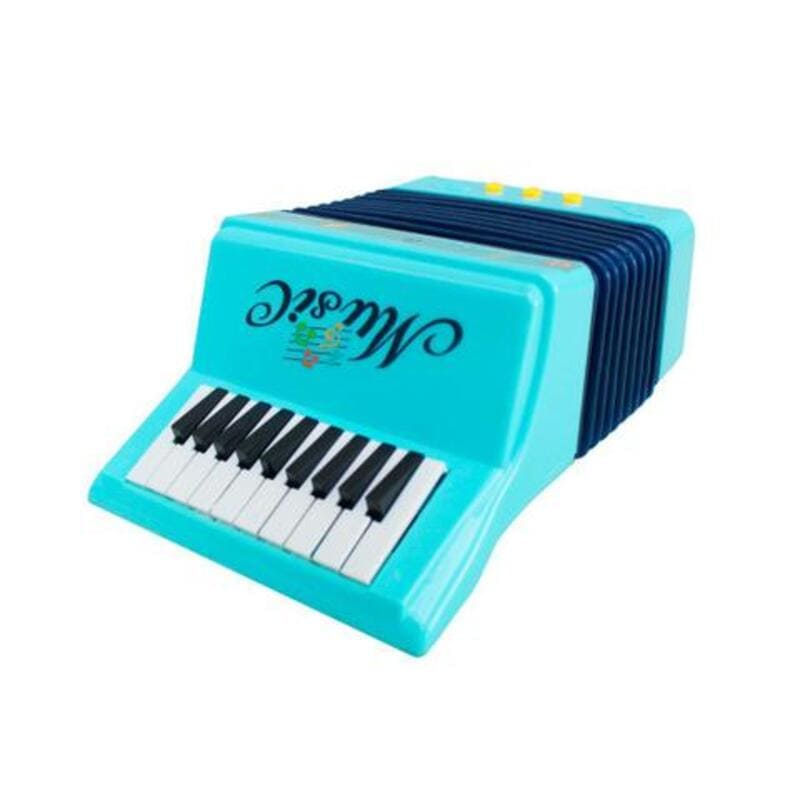 Sanfona Infantil com 3 Baixos e 10 Teclas para Crianças Acordeon