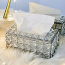 Organizador Dourado para Lenços de Papel - Estilo e Praticidade