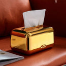 Organizador Elegante para Lenços e Papéis Cromado Lenogue