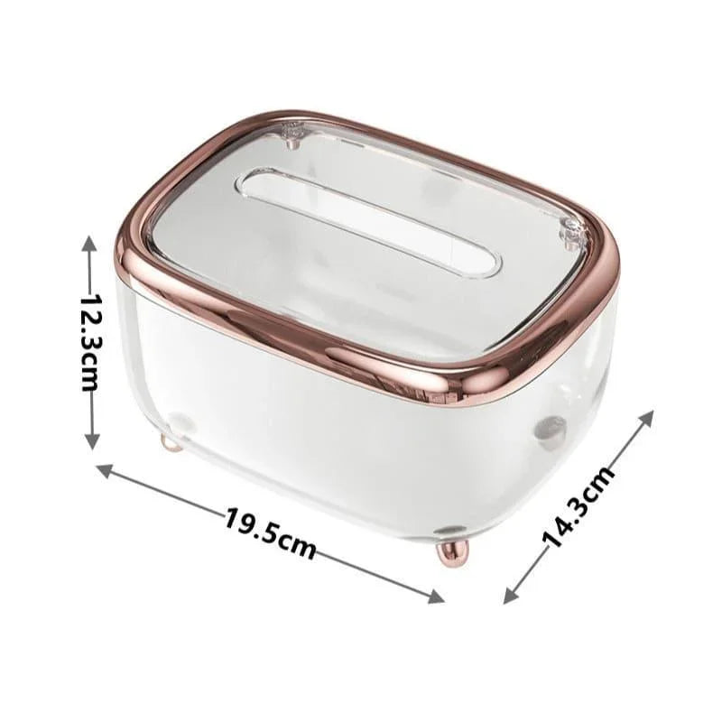 Organizador Prático para Lenços Umedecidos Transparentes Lenogue