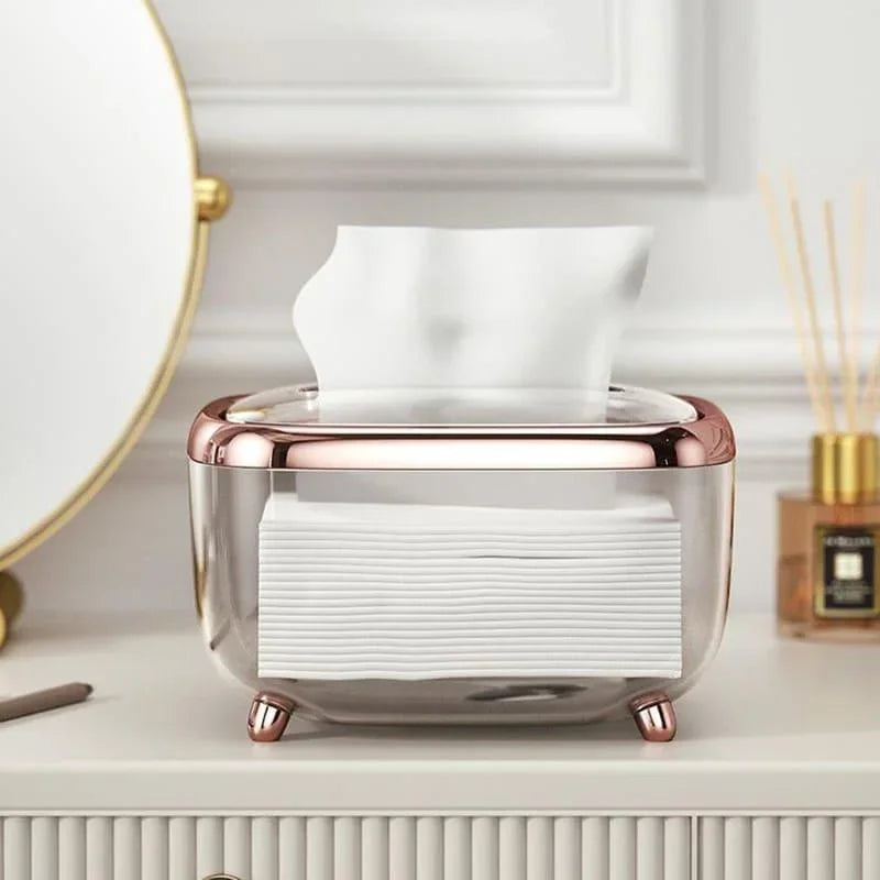 Organizador Prático para Lenços Umedecidos Transparentes Lenogue