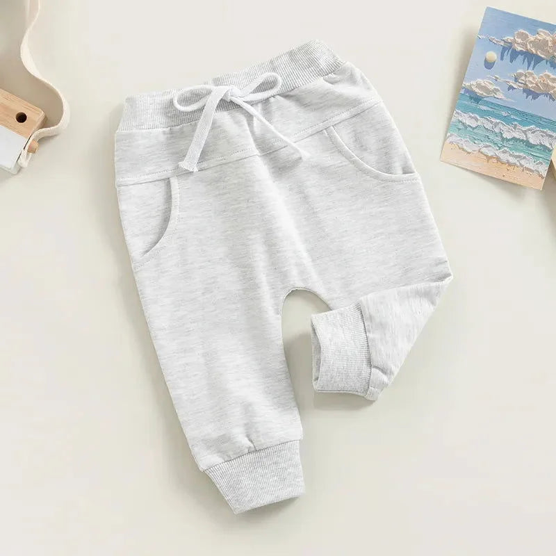 Calça Infantil de Moletom em Algodão com Prático Bolso Lenogue