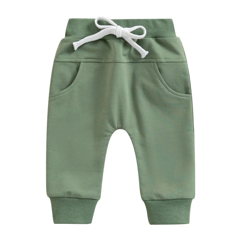 Calça Infantil de Moletom em Algodão com Prático Bolso Lenogue
