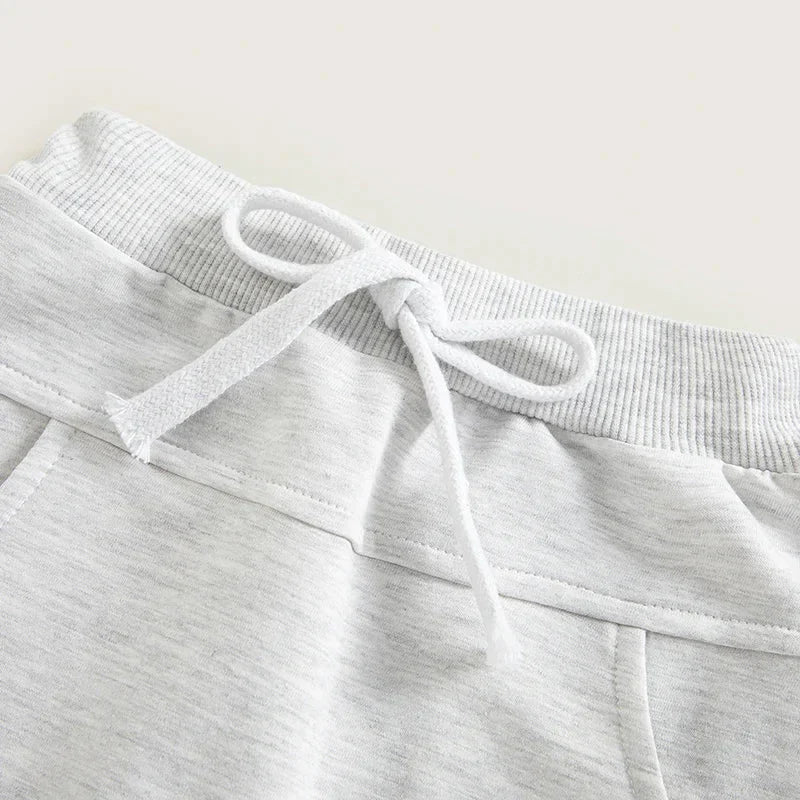 Calça Infantil de Moletom em Algodão com Prático Bolso Lenogue