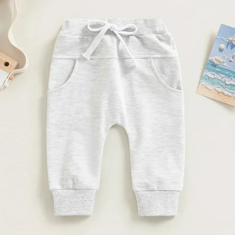 Calça Infantil de Moletom em Algodão com Prático Bolso Lenogue