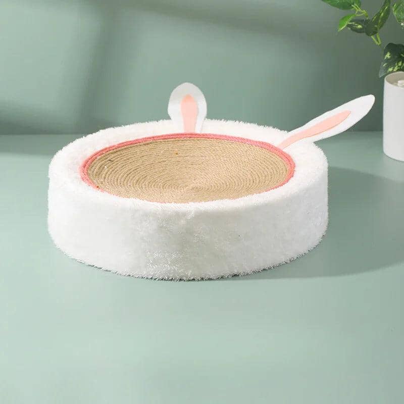 Cama Arranhadora de Sisal para Gatos – Conforto em Formato de Tigela para Relaxamento e Bem-Estar