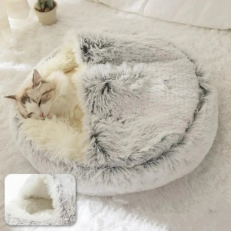 Cama para Gato Acolchoada e Confortável