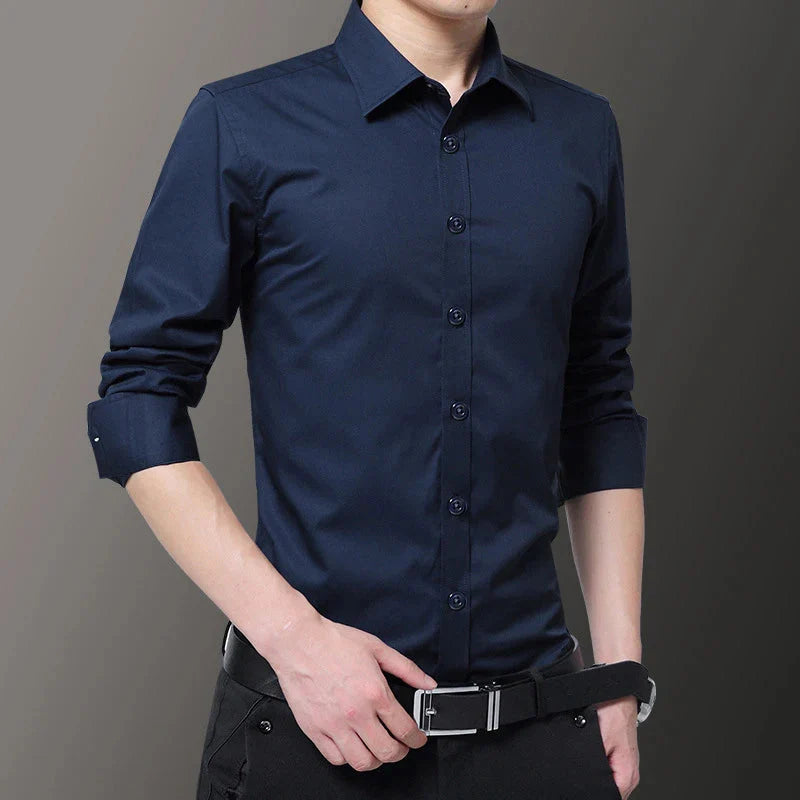 Camisa Social Masculina Slim Fit - Luxury