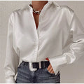 Camisa Feminina de Cetim