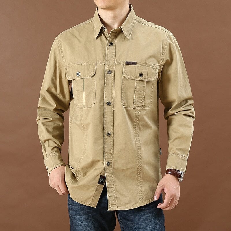 Camisa Social Militar + Brinde Exclusivo