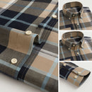 Camisa Xadrez Masculina Flanela Crew Algodão