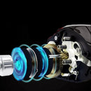 Carretilha SEASIR Cast X2: Potência de 9KG e Alta Velocidade 7.3:1 Para Sua Melhor Pesca