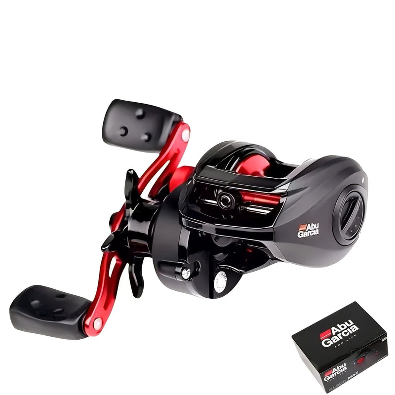 Carretilha Abu Garcia Black Max3: Desempenho Superior com Drag de 8,1kg e 5 Rolamentos de Aço Inoxidável