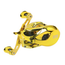 Carretilha Bilink-GD em Aço Inox com Drag de 8.16kg e Rolamento 5+1BB – Desempenho Ágil com Recolhimento 7.2:1 para Suas Aventuras de Pesca