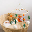 Chocalho Musical Infantil Raposa Laranja - Diversão e Aprendizado para o Seu Bebê