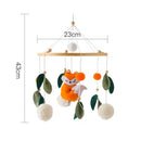 Chocalho Musical Infantil Raposa Laranja - Diversão e Aprendizado para o Seu Bebê