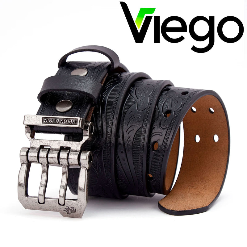 Cinto de Couro Masculino Bison Original