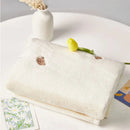 Cobertor Fleece Infantil Bege Para Conforto e Aconchego