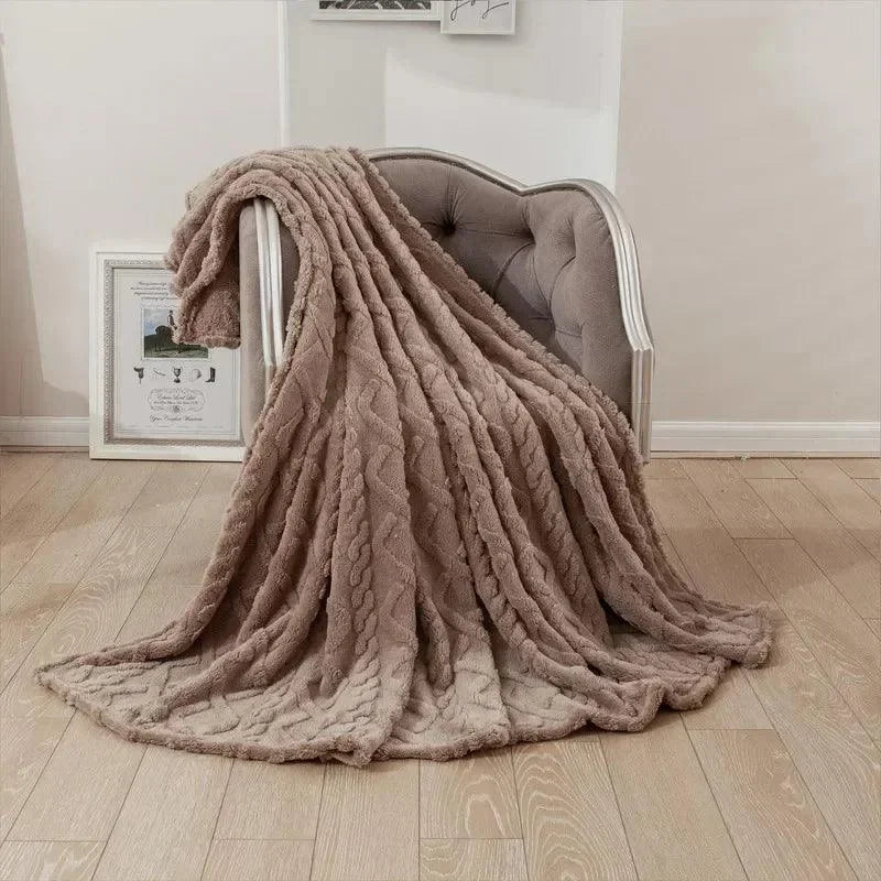 Cobertor Infantil Em Lã de Cordeiro Taffu Lenogue – Conforto e Aconchego Para Seu Pequeno