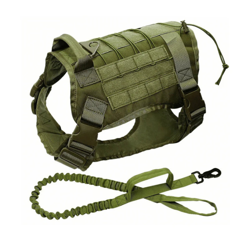 Coleira Peitoral Tática K9: Conforto e Controle para Cães Grandes