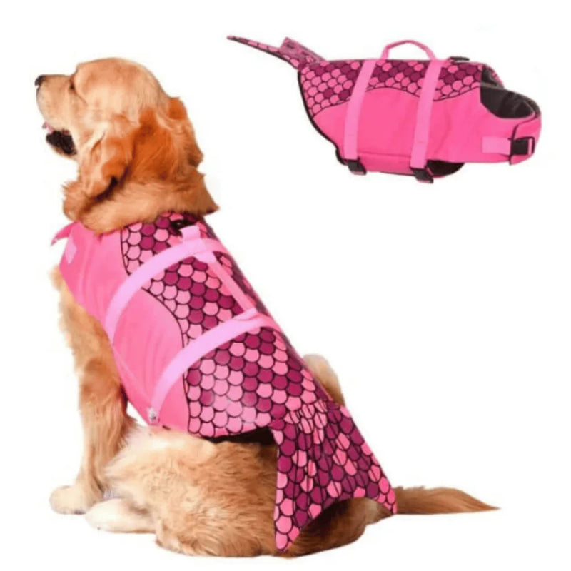 Colete Salva-Vidas Shark para Cachorros: Conforto e Segurança na Água