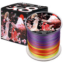 Linha Multifilamento Trançada de 100m a 300m com 8 Fios, Suporta Até 40kg para Aventura e Confiabilidade