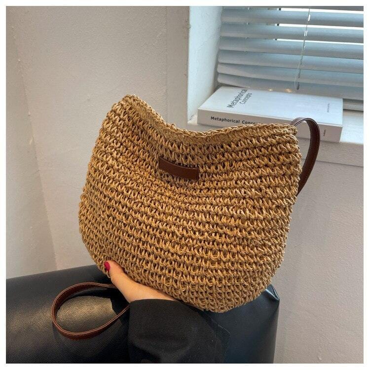 Bolsa de Palha Trançada Artesanal - Compre 1 Leve 2