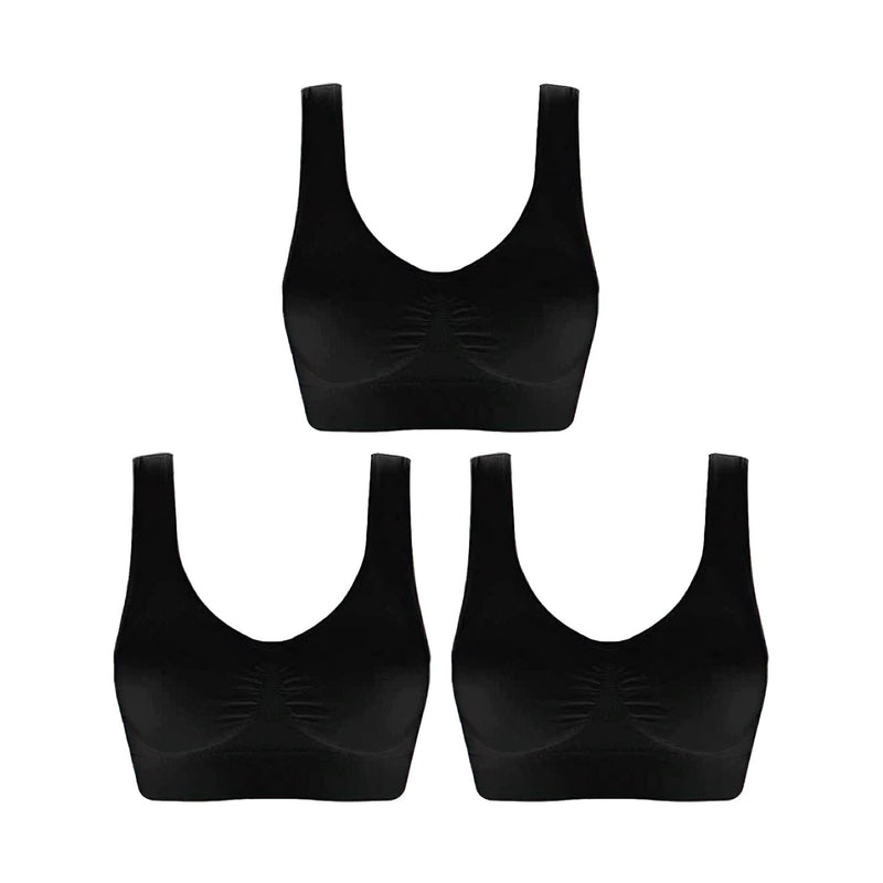 Sutiã Comfort Sem Costura LipoFit - [Compre 1 leve 3]