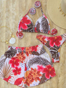 Conjunto Biquíni 3 Peças Olho Grego