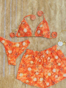 Conjunto Biquíni 3 Peças Olho Grego