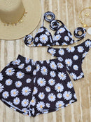 Conjunto Biquíni 3 Peças Olho Grego