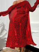 Conjunto Biquíni com Kimono Geométrico