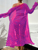 Conjunto Biquíni com Kimono Geométrico