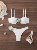 Conjunto de Biquíni Elegância Floral