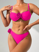 Conjunto de Biquíni Elegância Floral