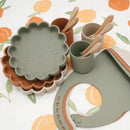 Conjunto de Prato e Talheres em Silicone Lenogue para Praticidade e Conforto no Dia a Dia