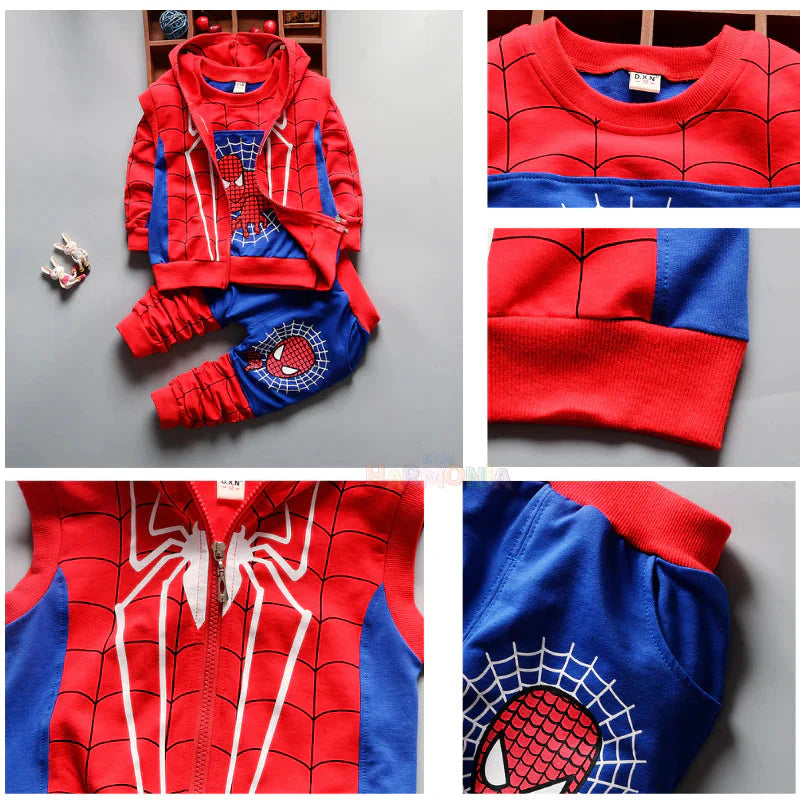 Conjunto Homem Aranha Infantil - Lançamento de Inverno