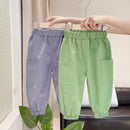 Conjunto Infantil Estiloso: Camisa Listrada e Calça Casual para Conforto e Liberdade