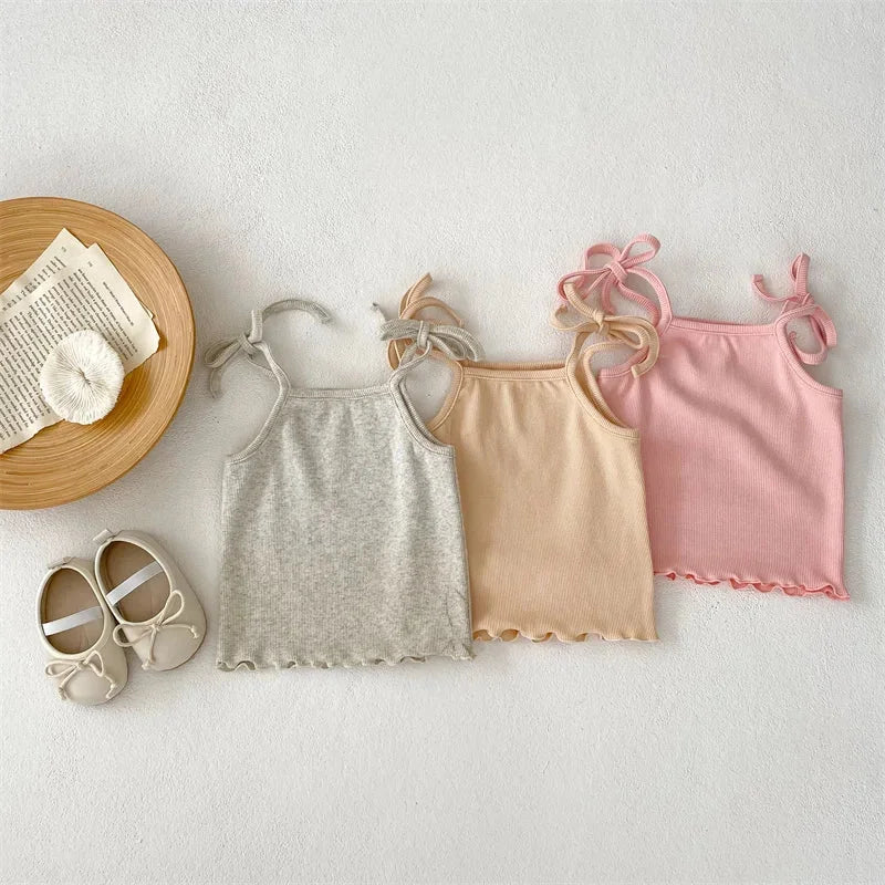 Conjunto Infantil Feminino Emily: Conforto e Estilo com Regata e Short